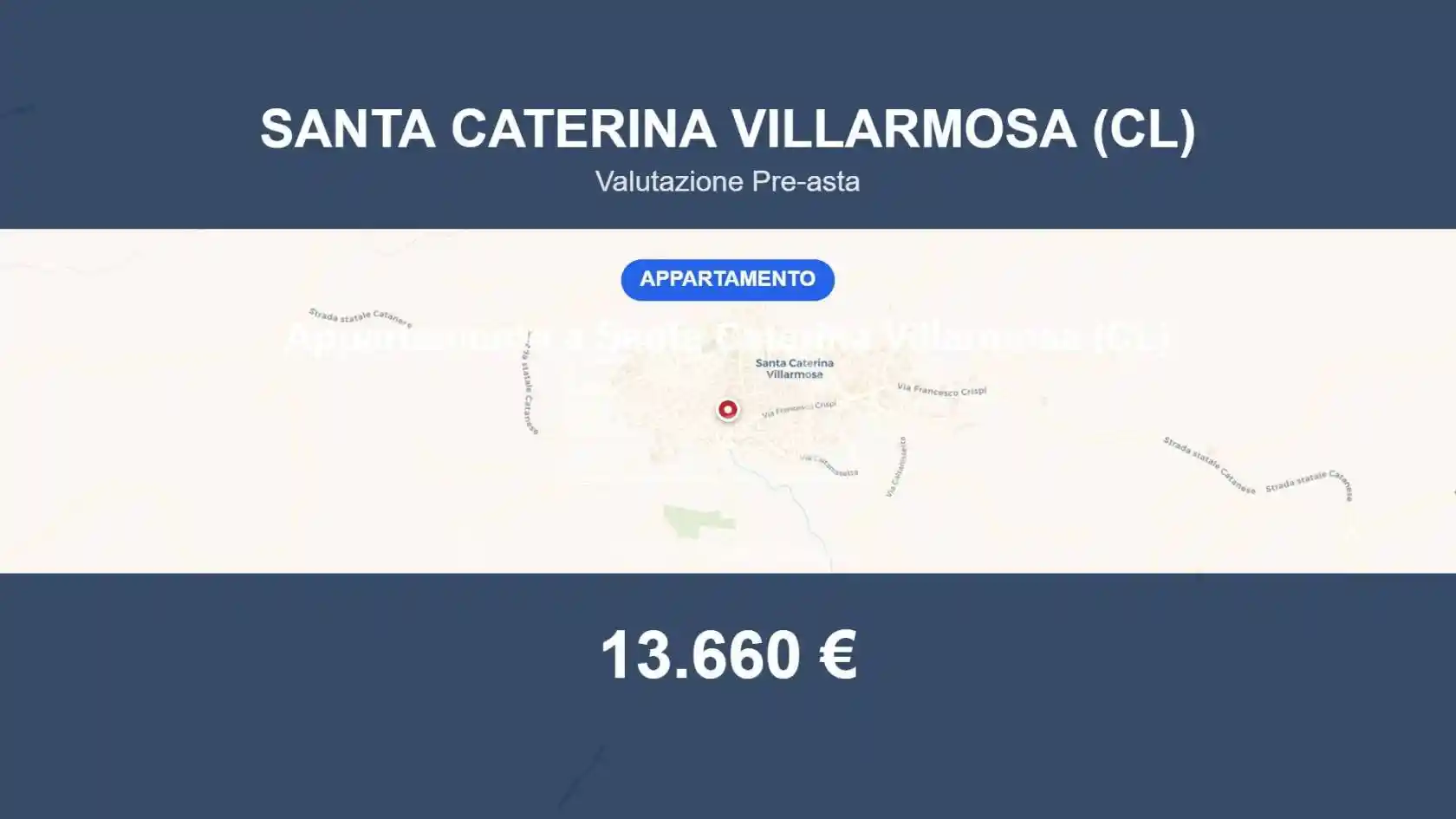 Appartamento in vendita a Santa Caterina Villarmosa