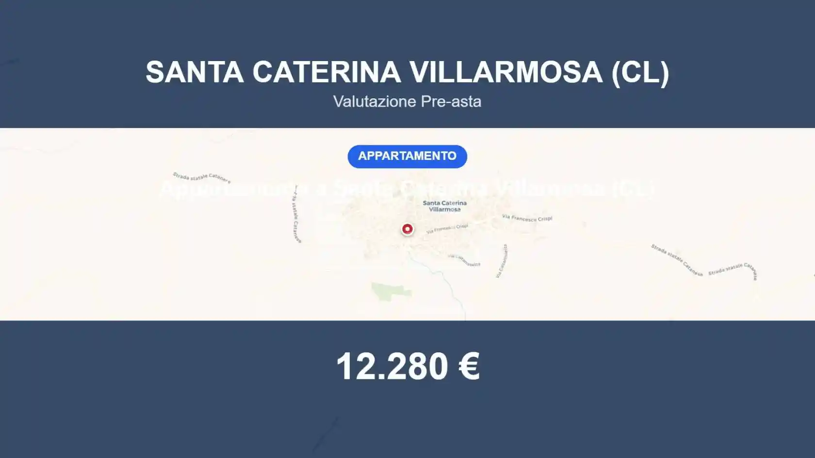 Appartamento in vendita a Santa Caterina Villarmosa