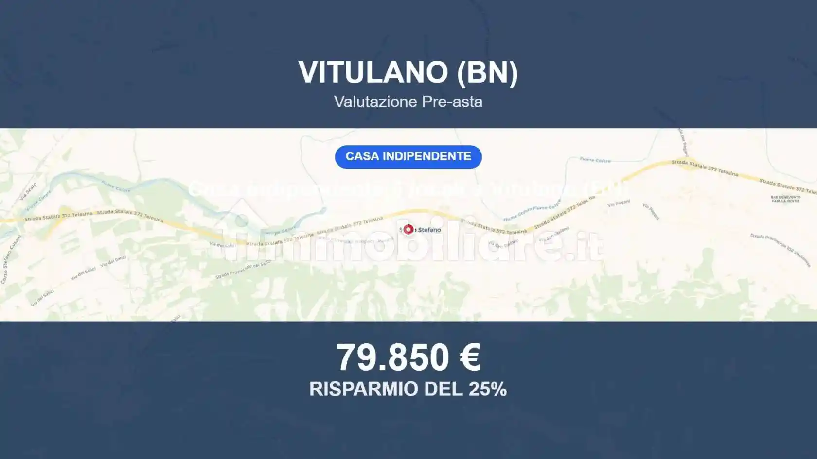 Villa in vendita a Vitulano