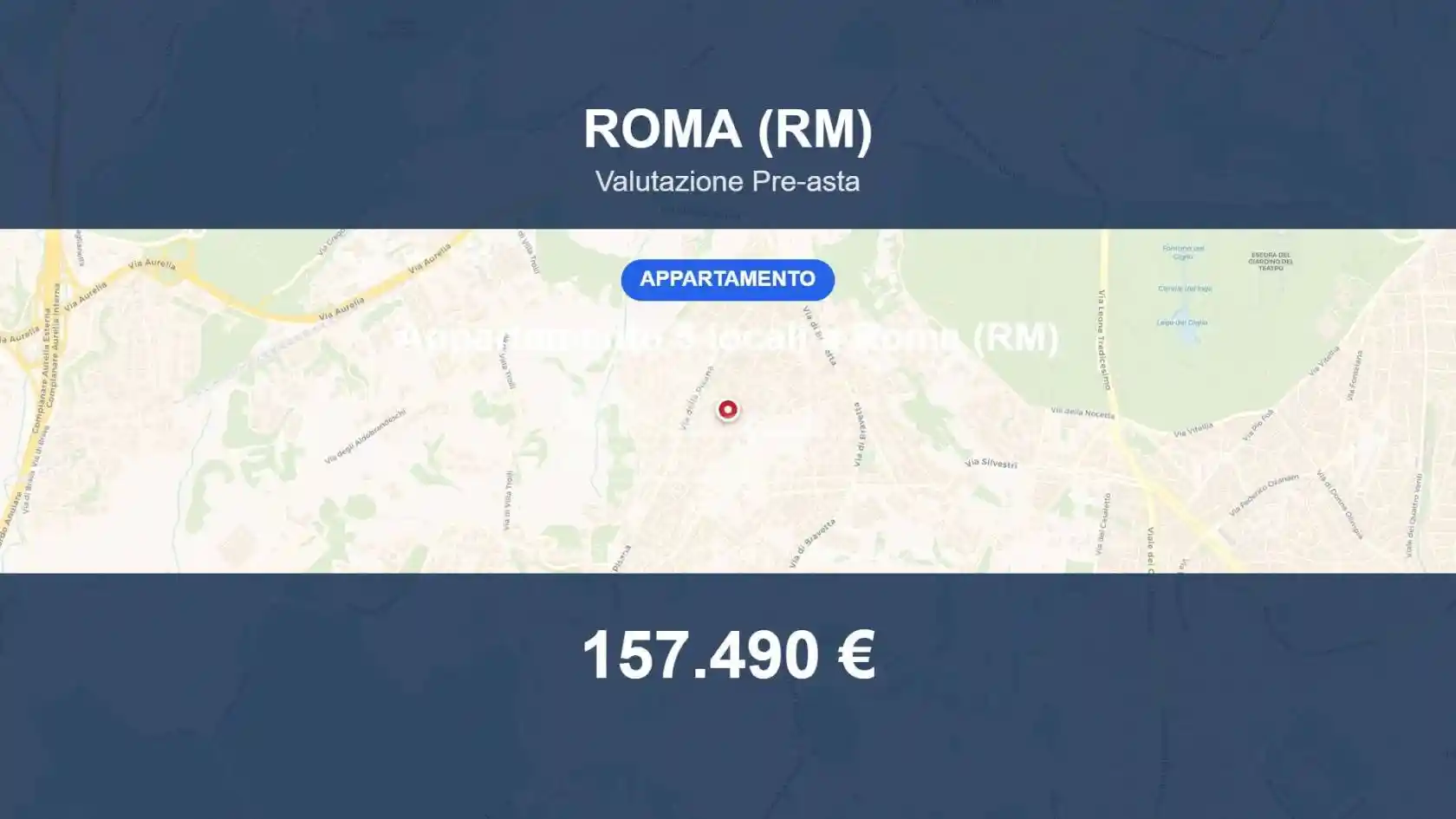 Appartamento in vendita a Roma