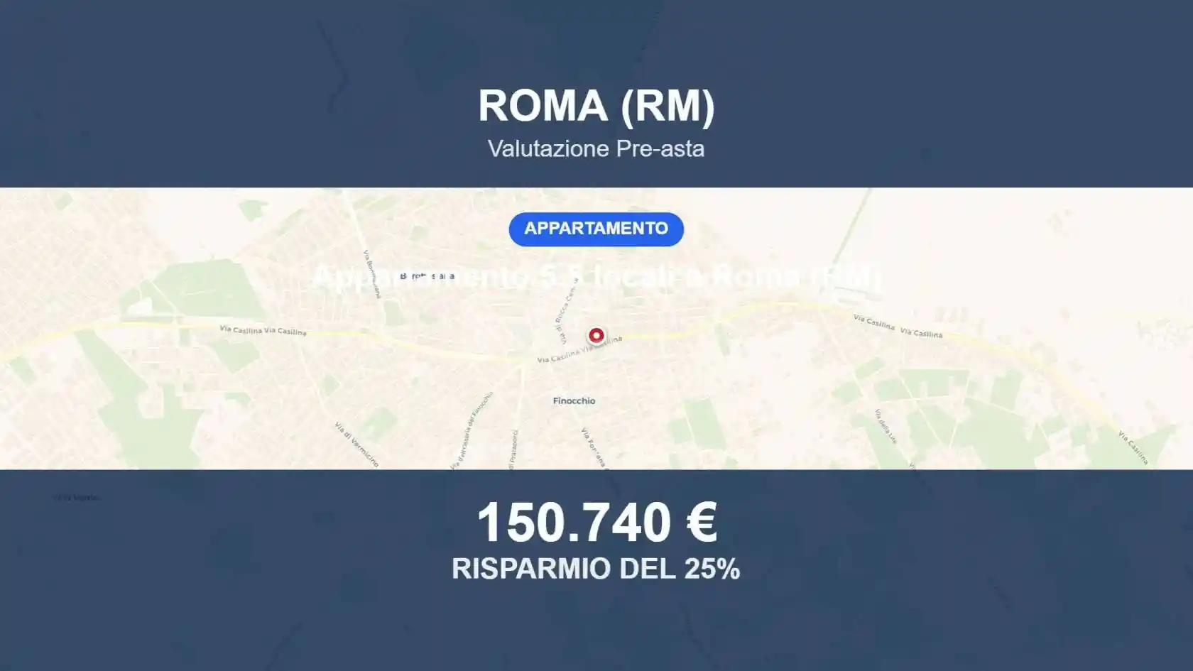 Appartamento in vendita a Roma