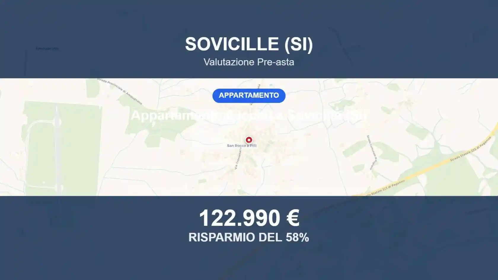 Appartamento in vendita a Sovicille