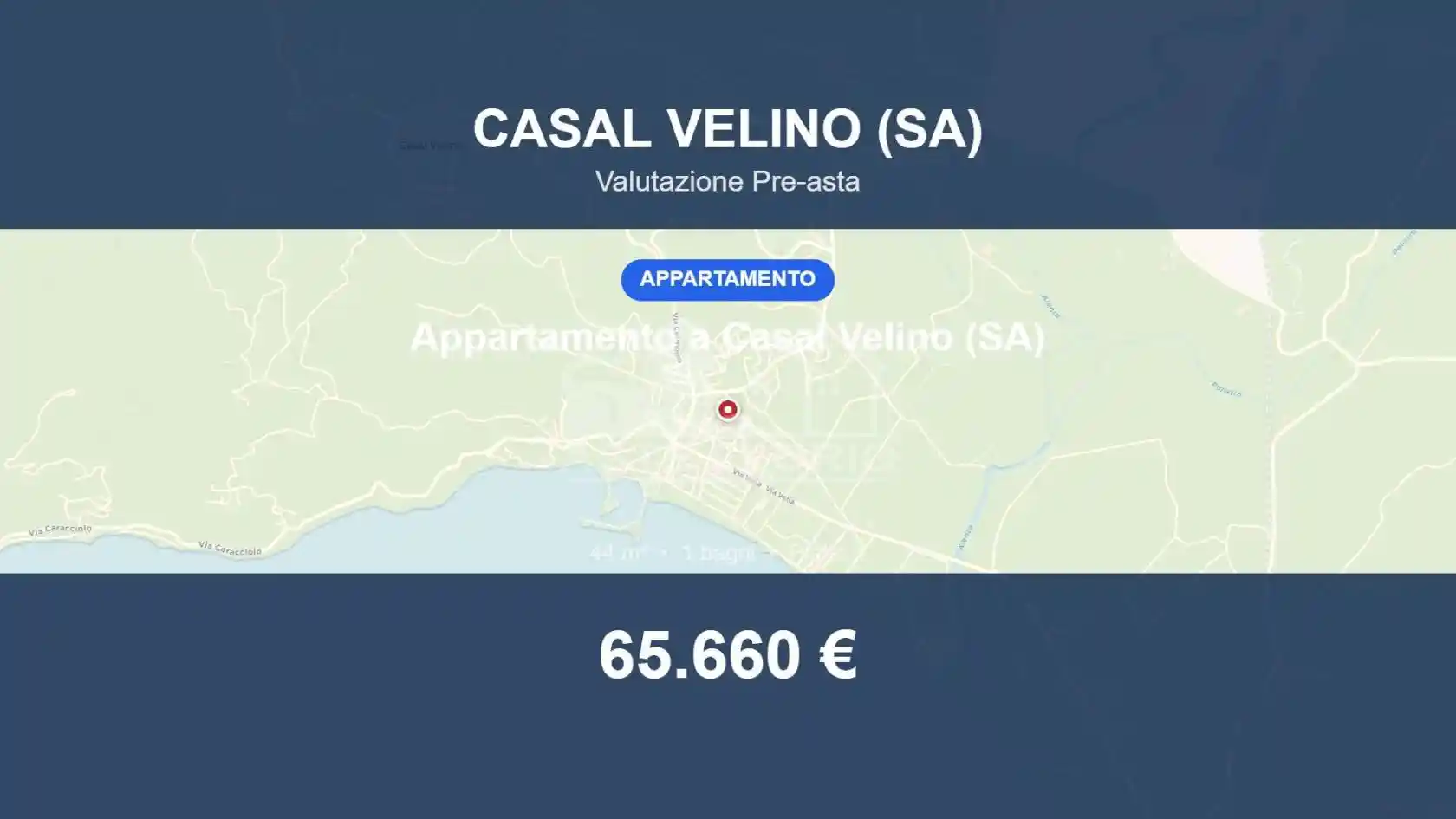 Appartamento in vendita a Casal Velino