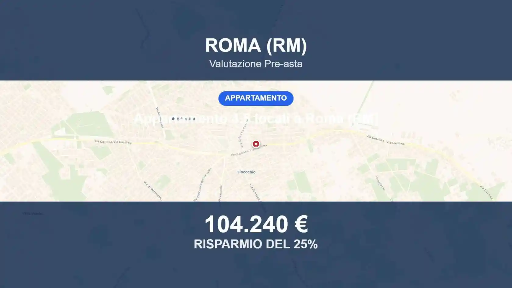 Appartamento in vendita a Roma