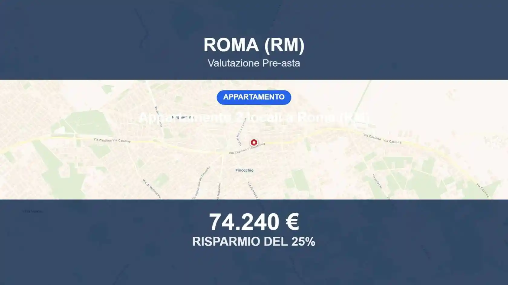 Appartamento in vendita a Roma