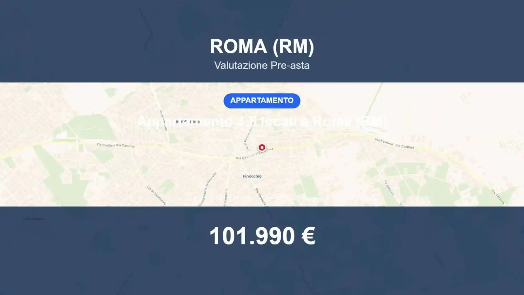 Appartamento in vendita a Roma