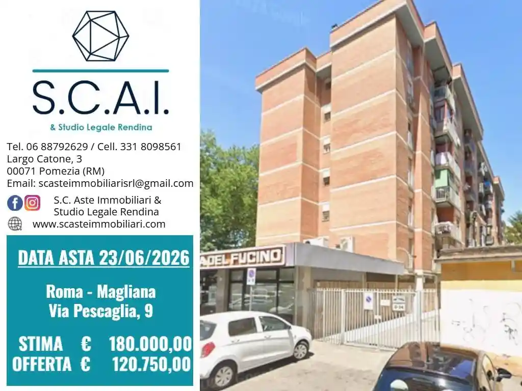 Appartamento in vendita a Roma