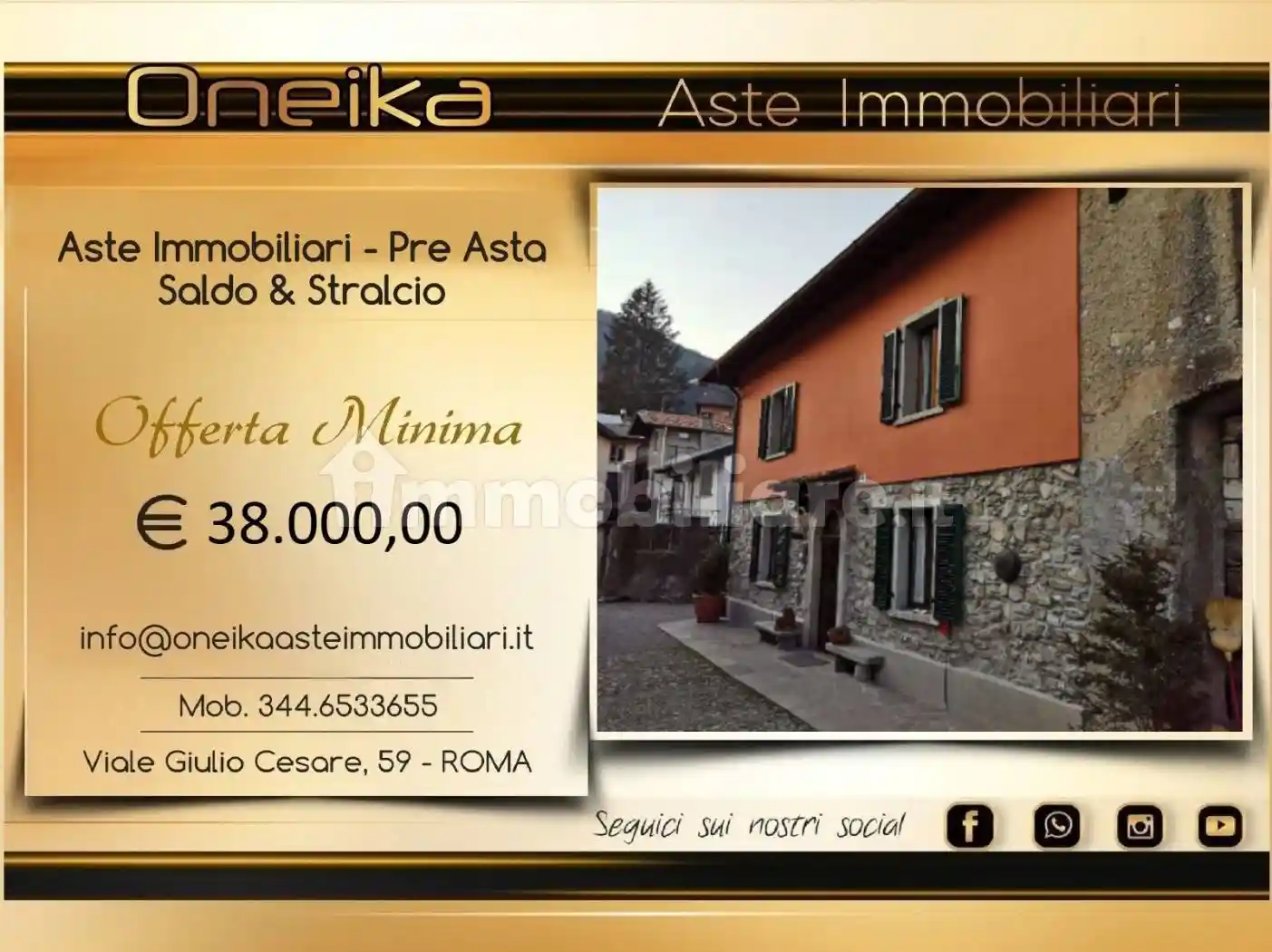 Appartamento in vendita a Alta Valle Intelvi