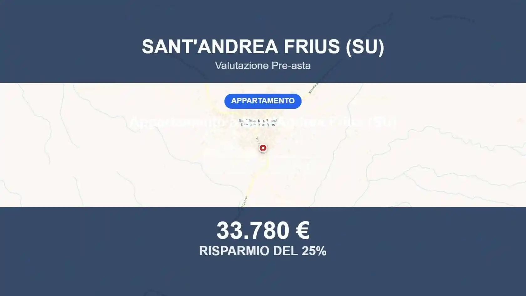 Appartamento in vendita a Sant'Andrea Frius