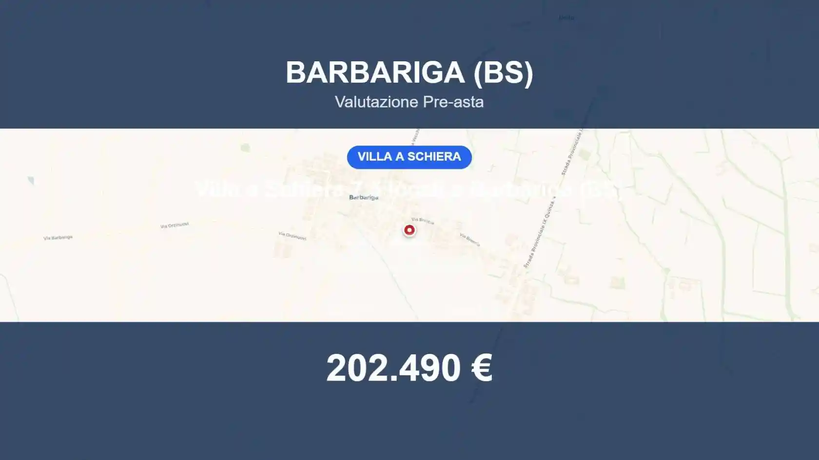 Villetta a schiera in vendita a Barbariga