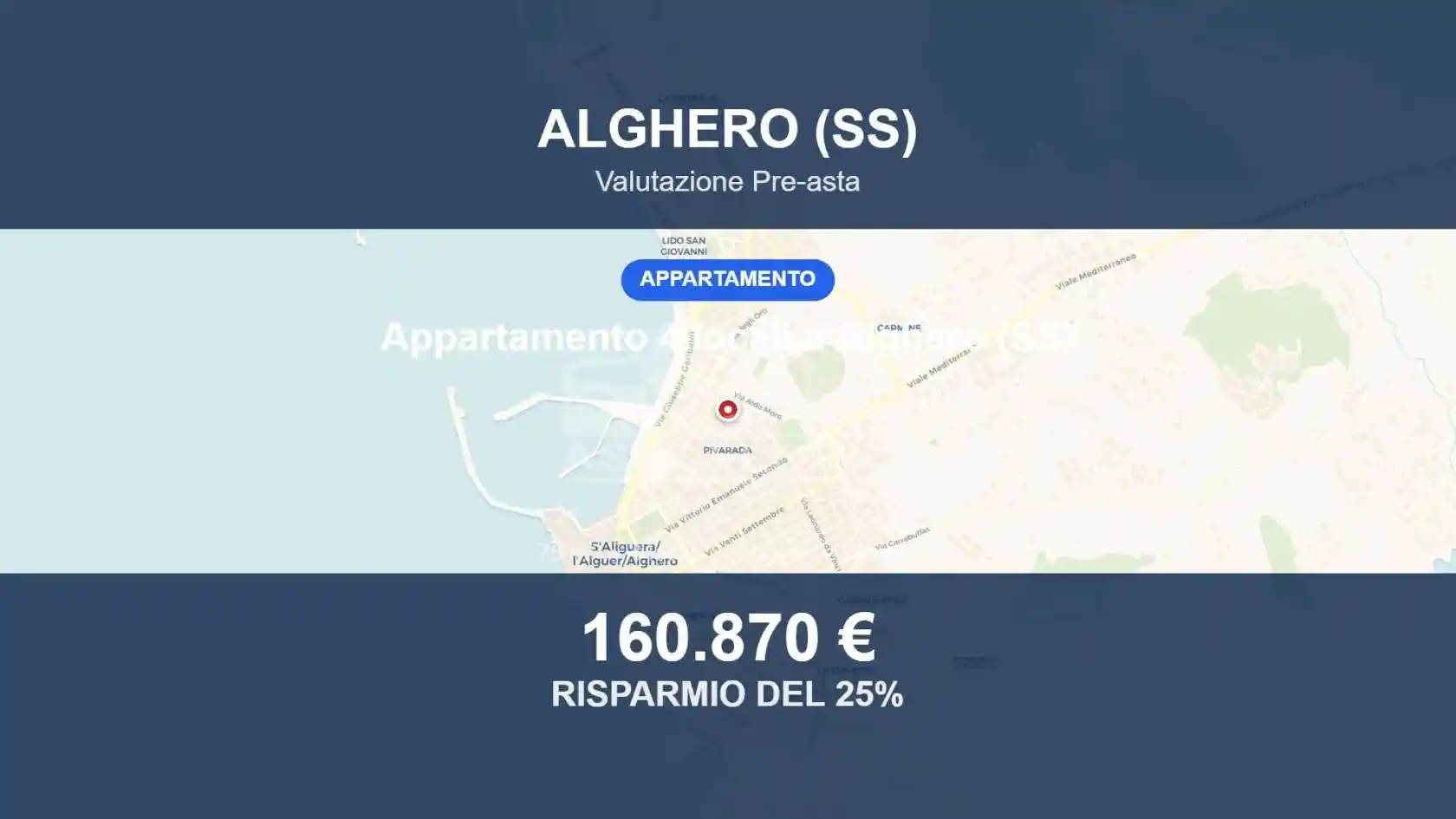 Appartamento in vendita a Alghero