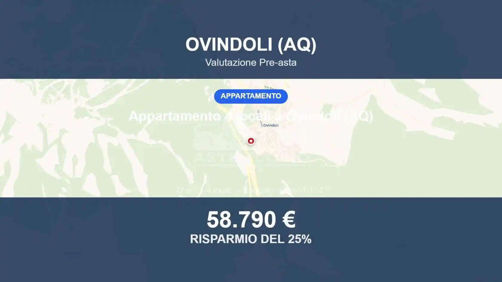 Appartamento in vendita a Ovindoli
