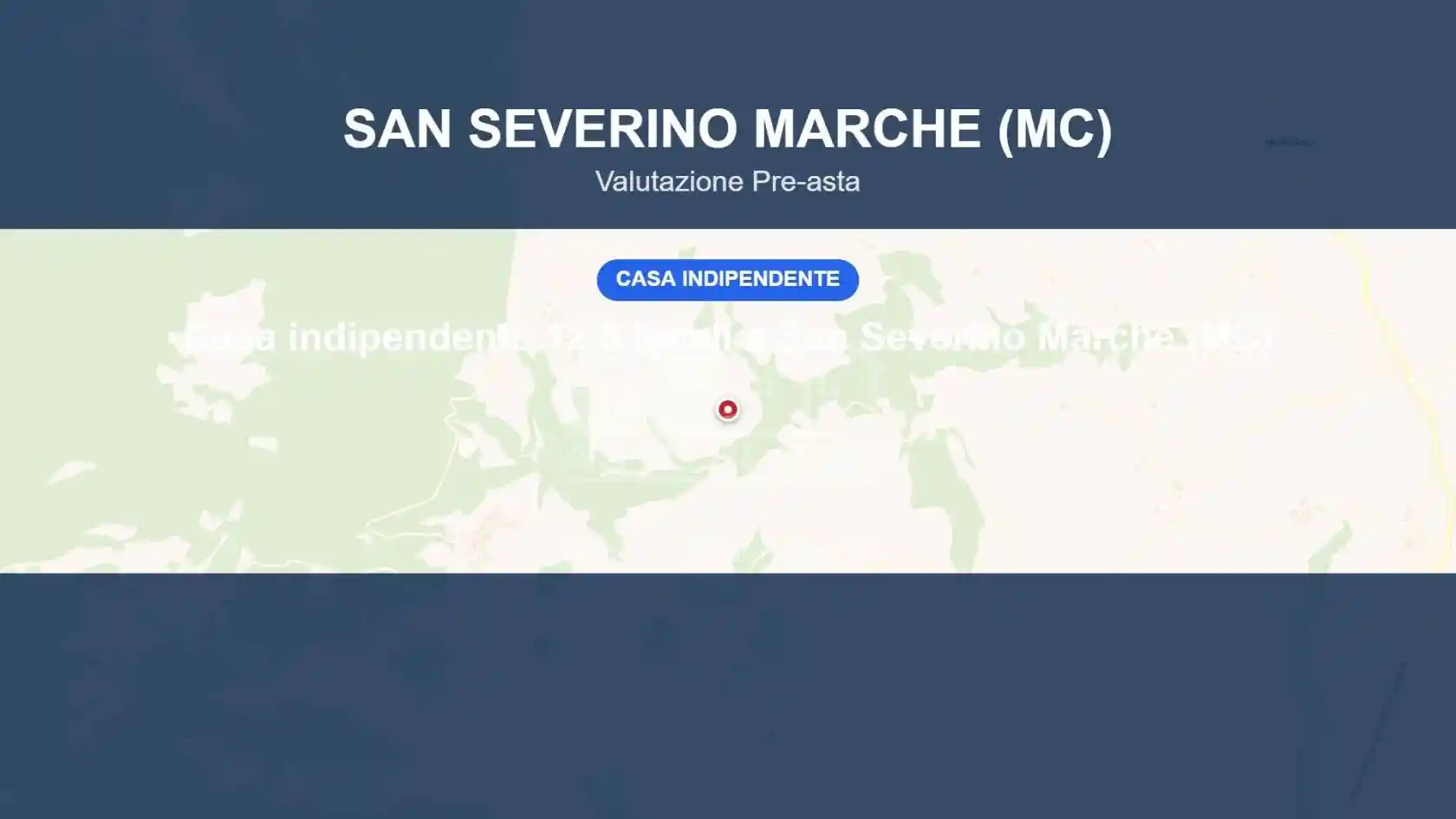 Villa in vendita a San Severino Marche
