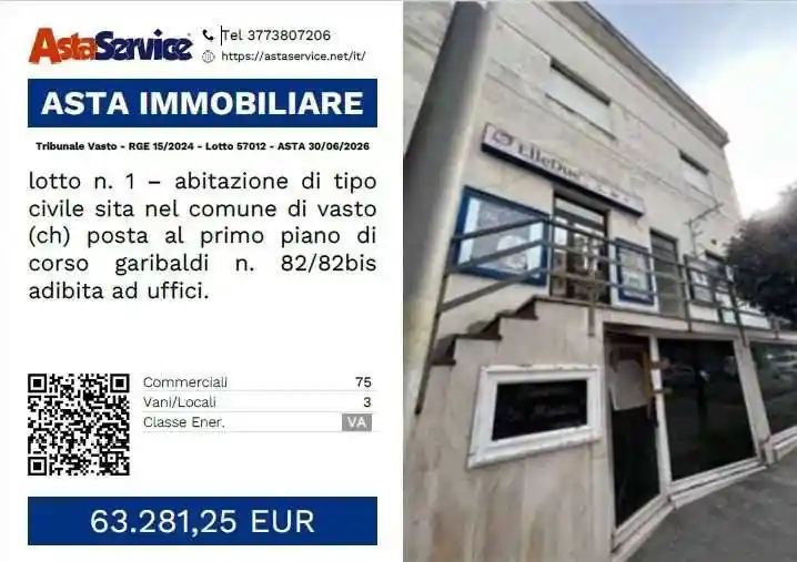 Appartamento in vendita a Vasto