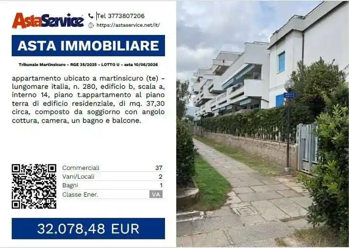 Appartamento in vendita a Martinsicuro