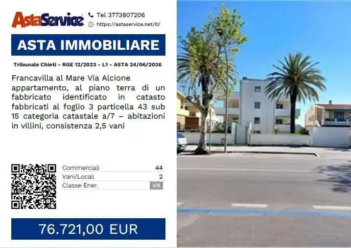 Appartamento in vendita a Francavilla al Mare