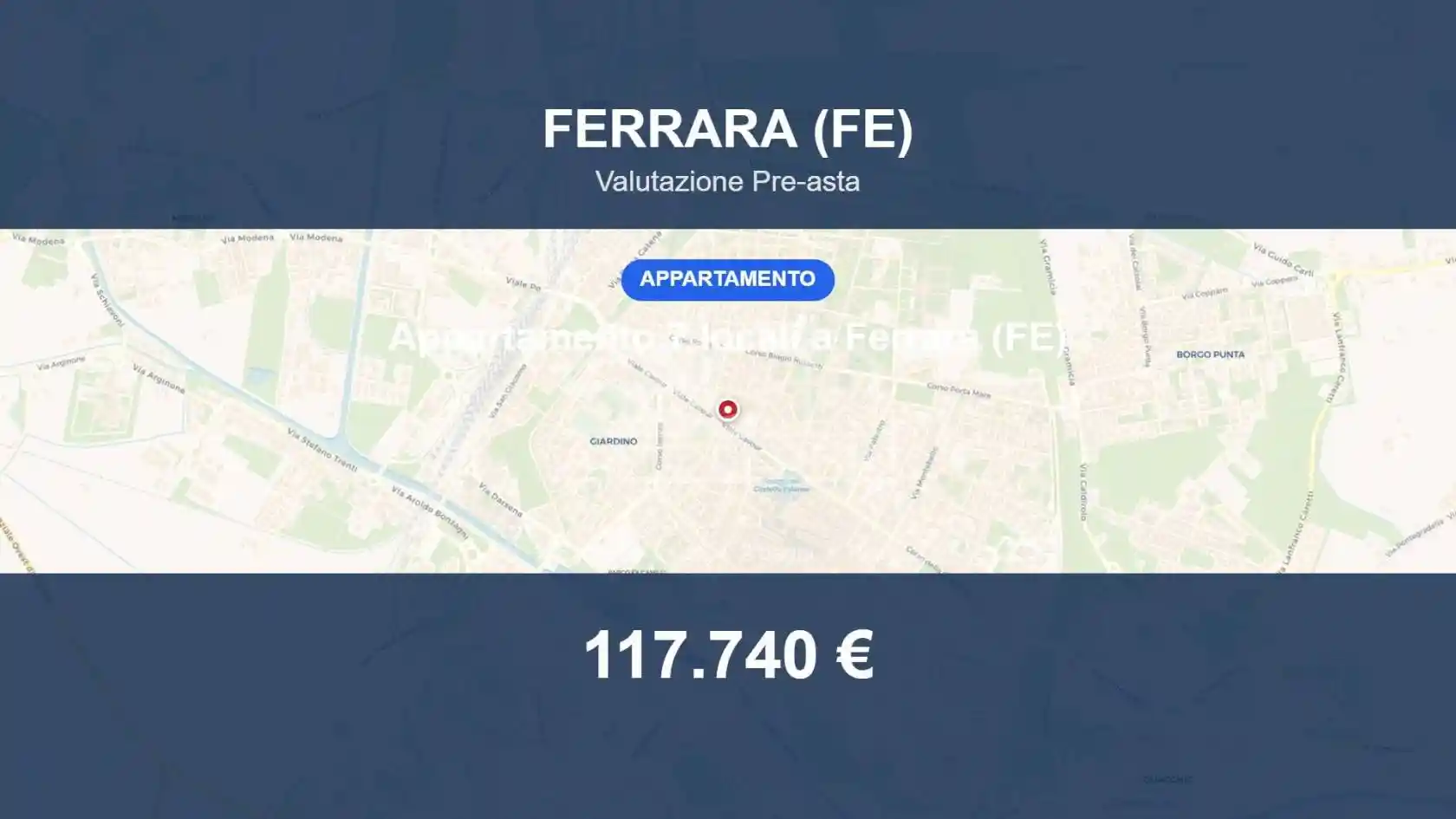 Appartamento in vendita a Ferrara