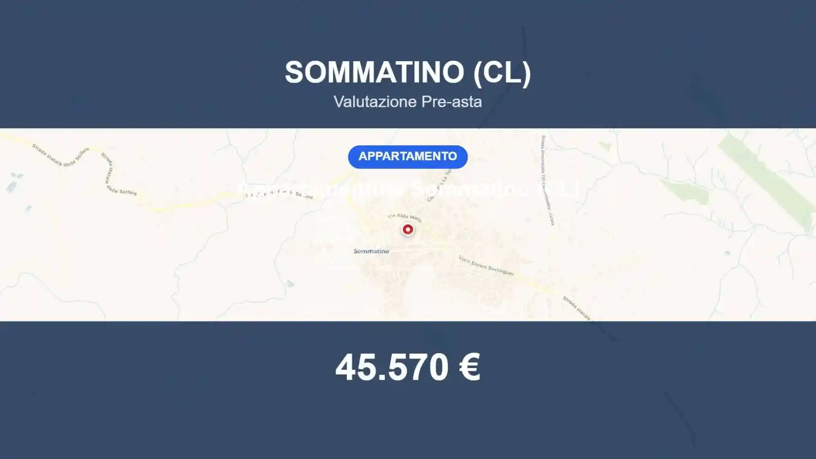 Appartamento in vendita a Sommatino
