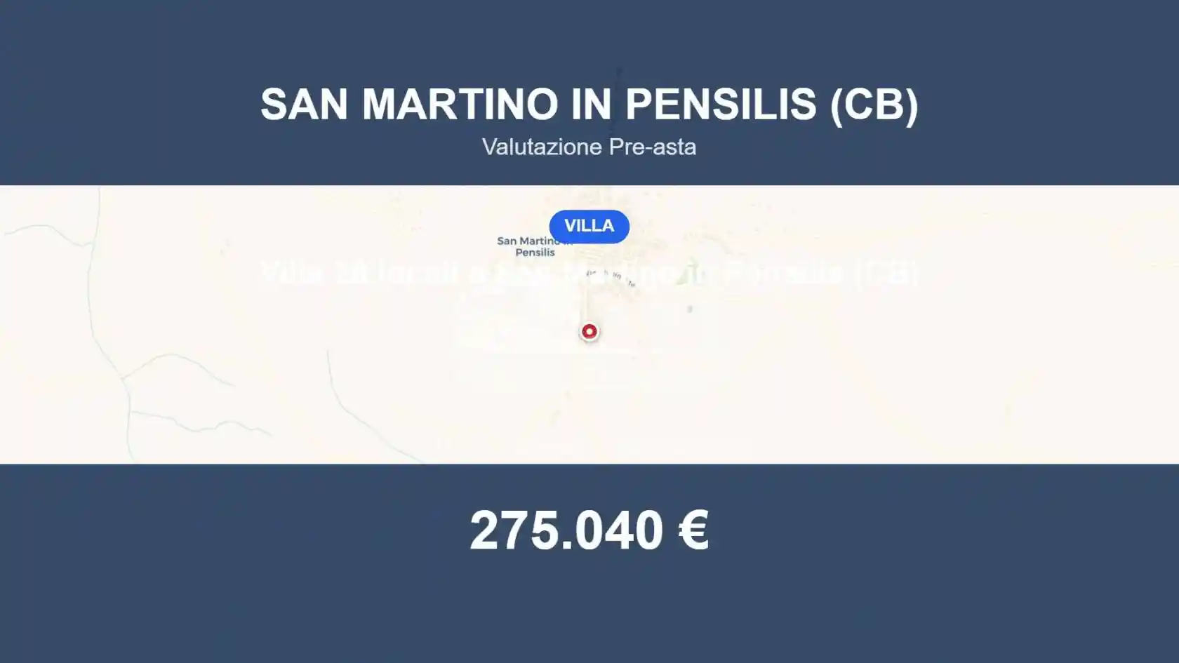 Villa in vendita a San Martino in Pensilis