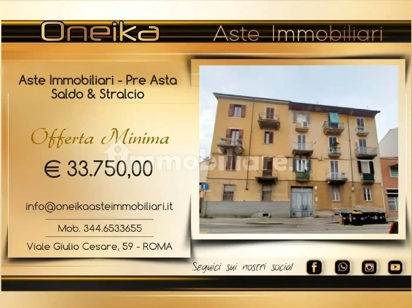 Appartamento in vendita a Torino