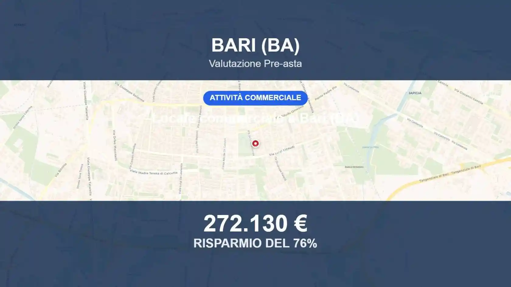 Appartamento in vendita a Bari