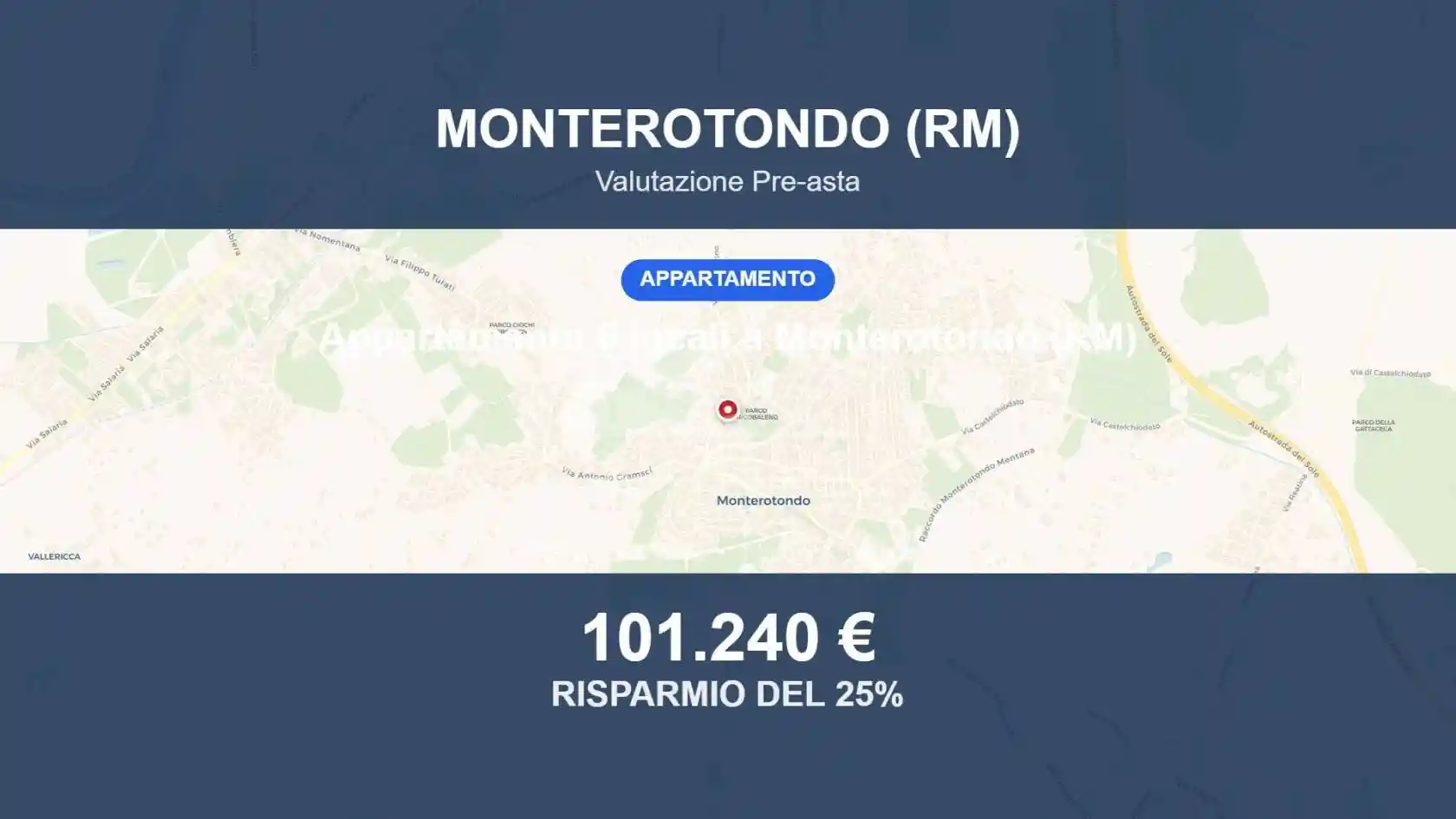Appartamento in vendita a Monterotondo
