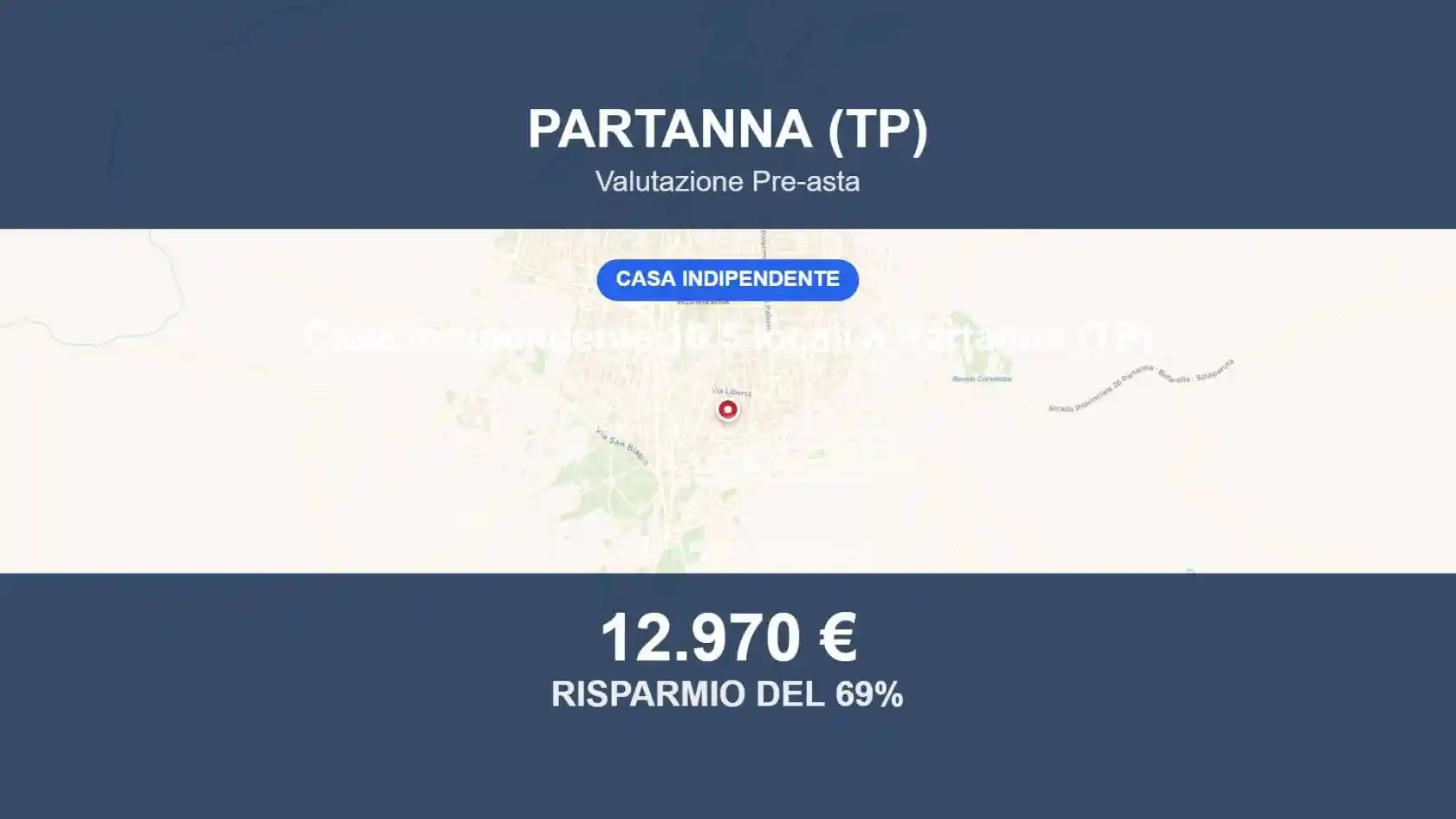 Villa in vendita a Partanna