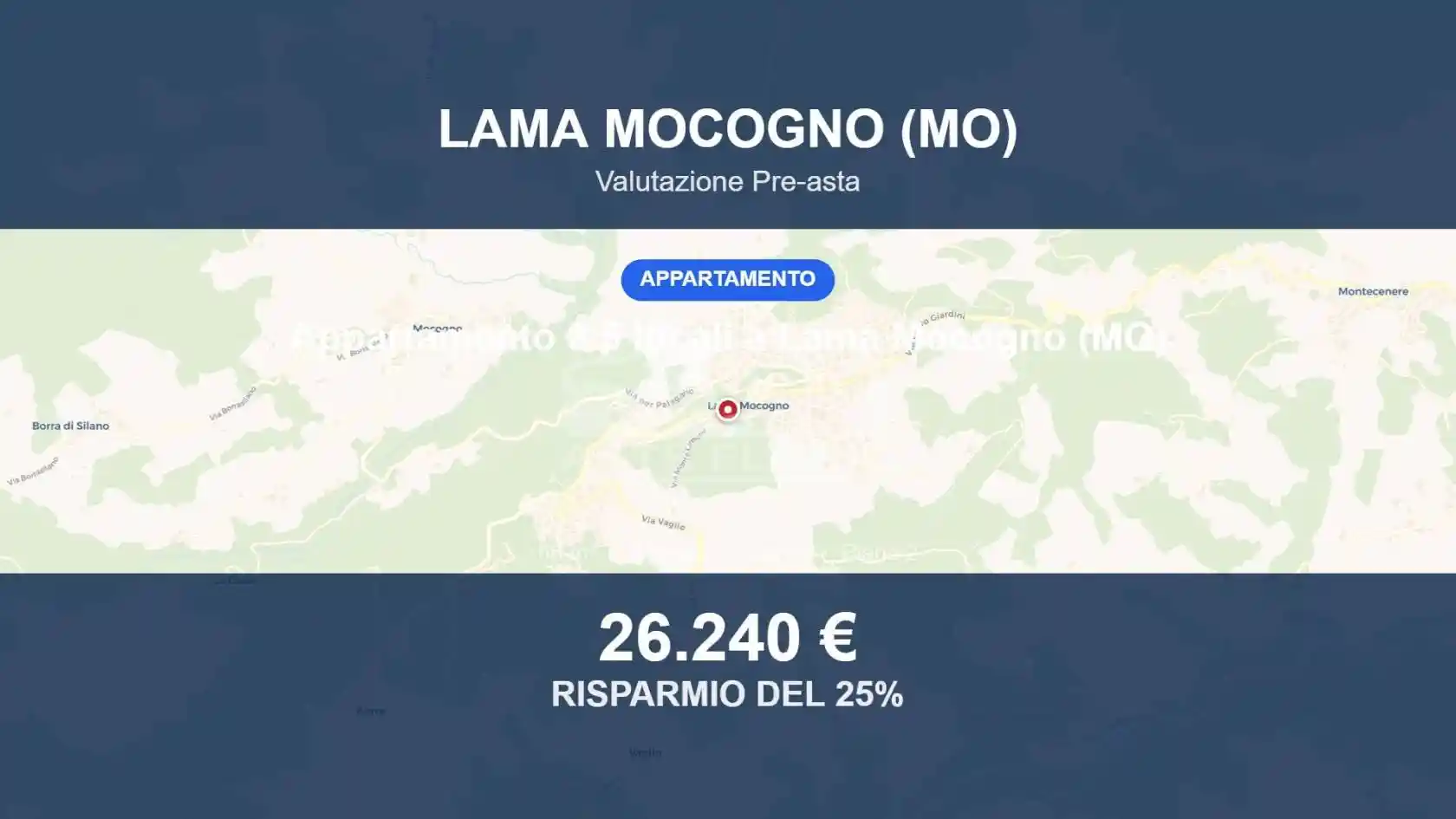 Appartamento in vendita a Lama Mocogno
