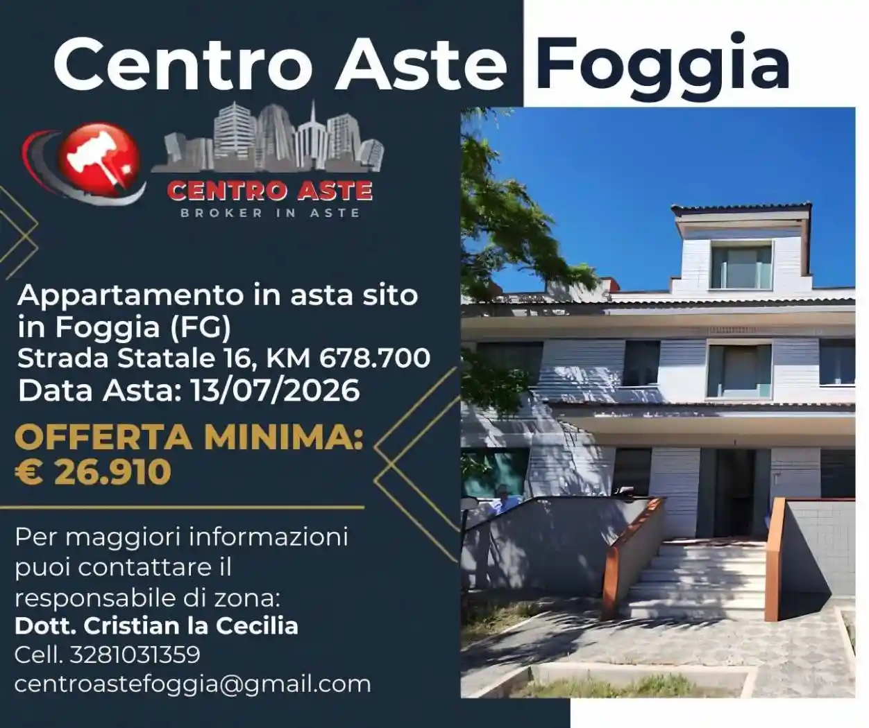 Appartamento in vendita a Foggia