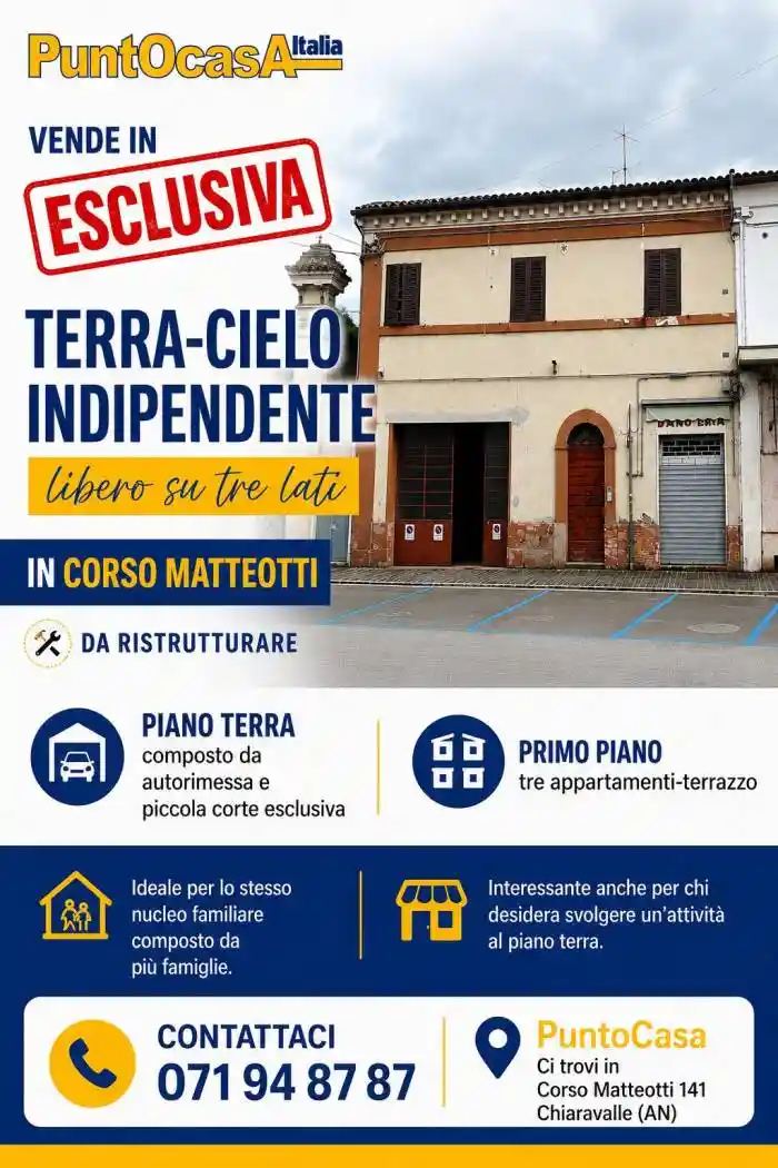 Casa indipendente in vendita a Chiaravalle