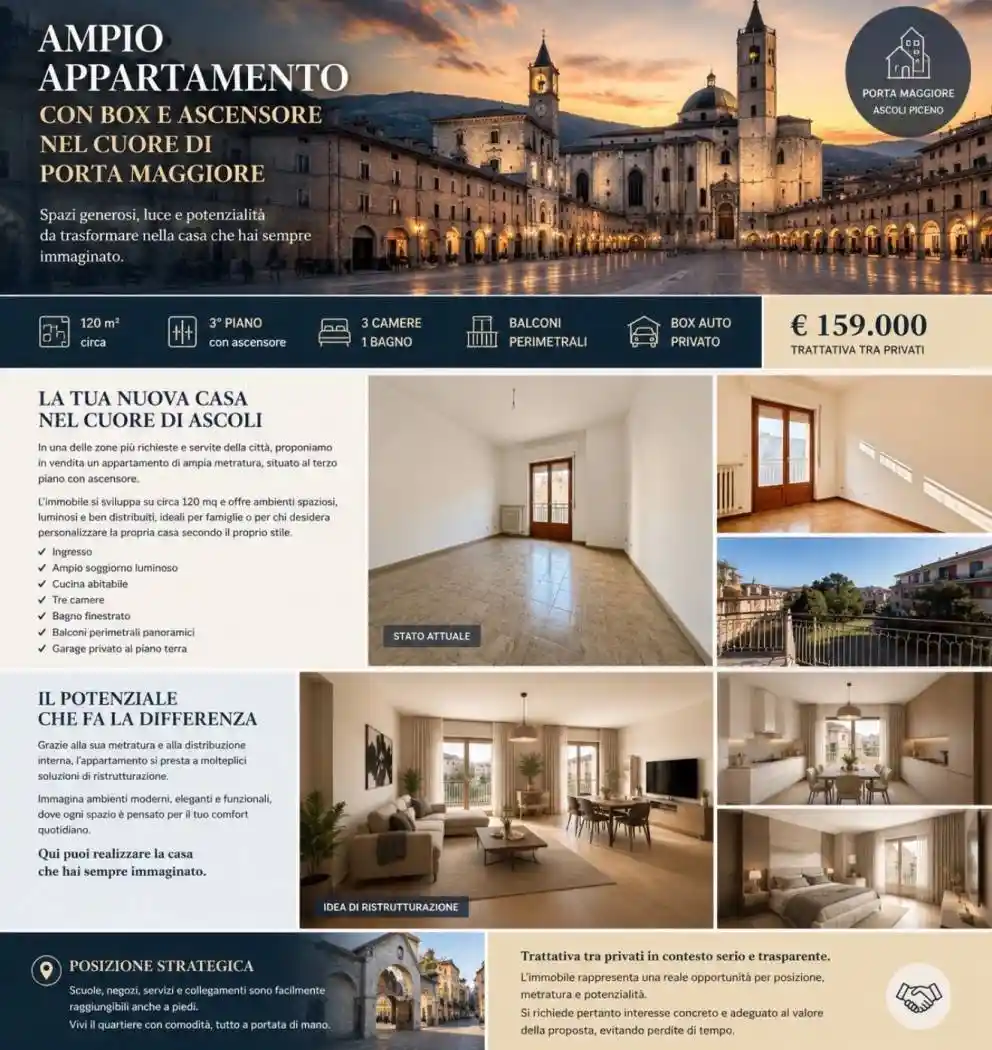 Appartamento in vendita a Ascoli Piceno