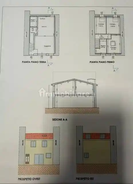 Casa indipendente in vendita a Cascina