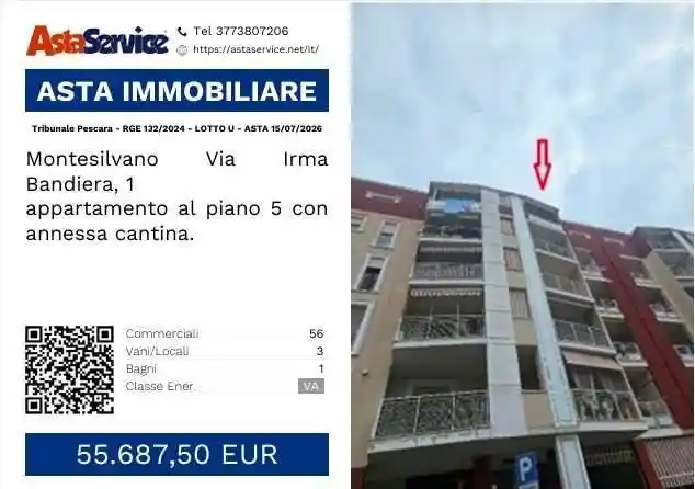 Appartamento in vendita a Montesilvano