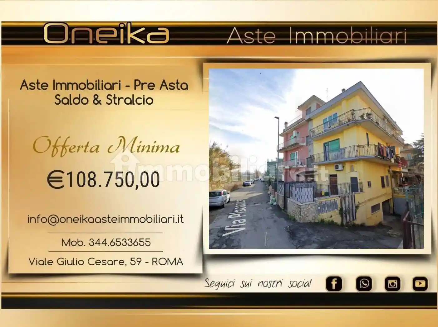 Appartamento in vendita a Roma