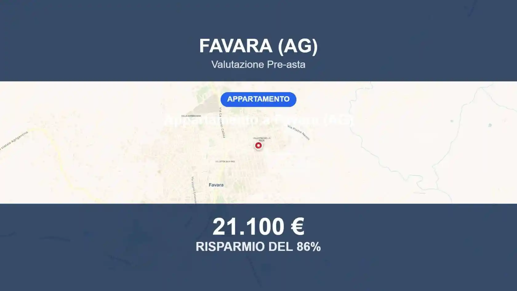 Appartamento in vendita a Favara