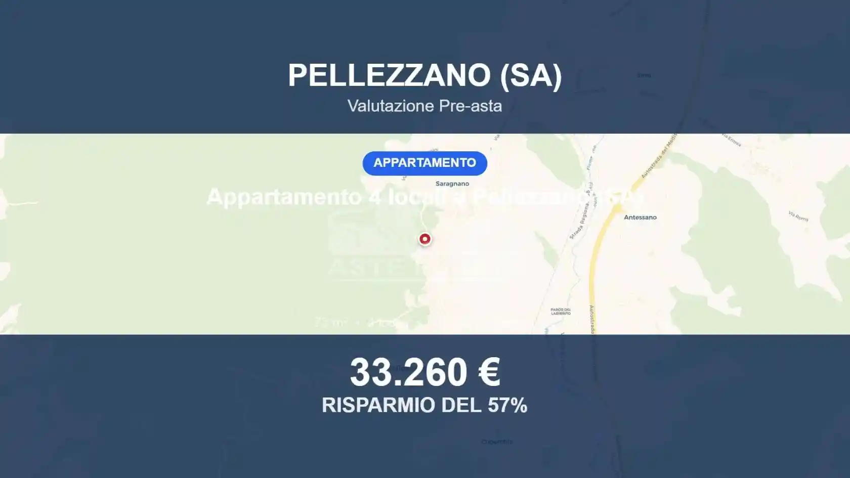 Appartamento in vendita a Pellezzano