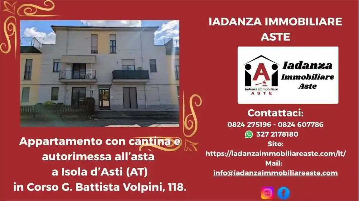 Appartamento in vendita a Isola d'Asti