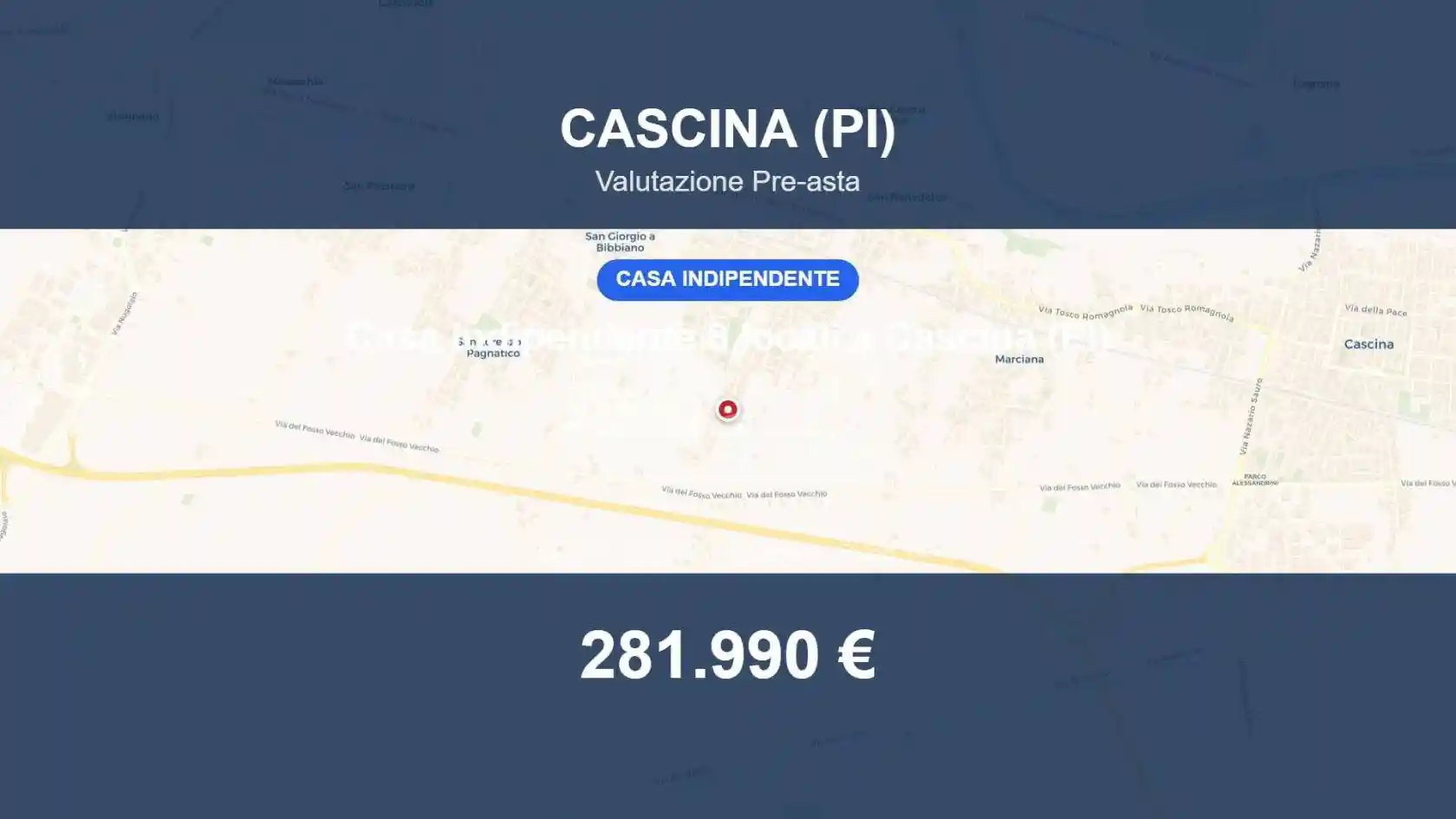 Villa in vendita a Cascina