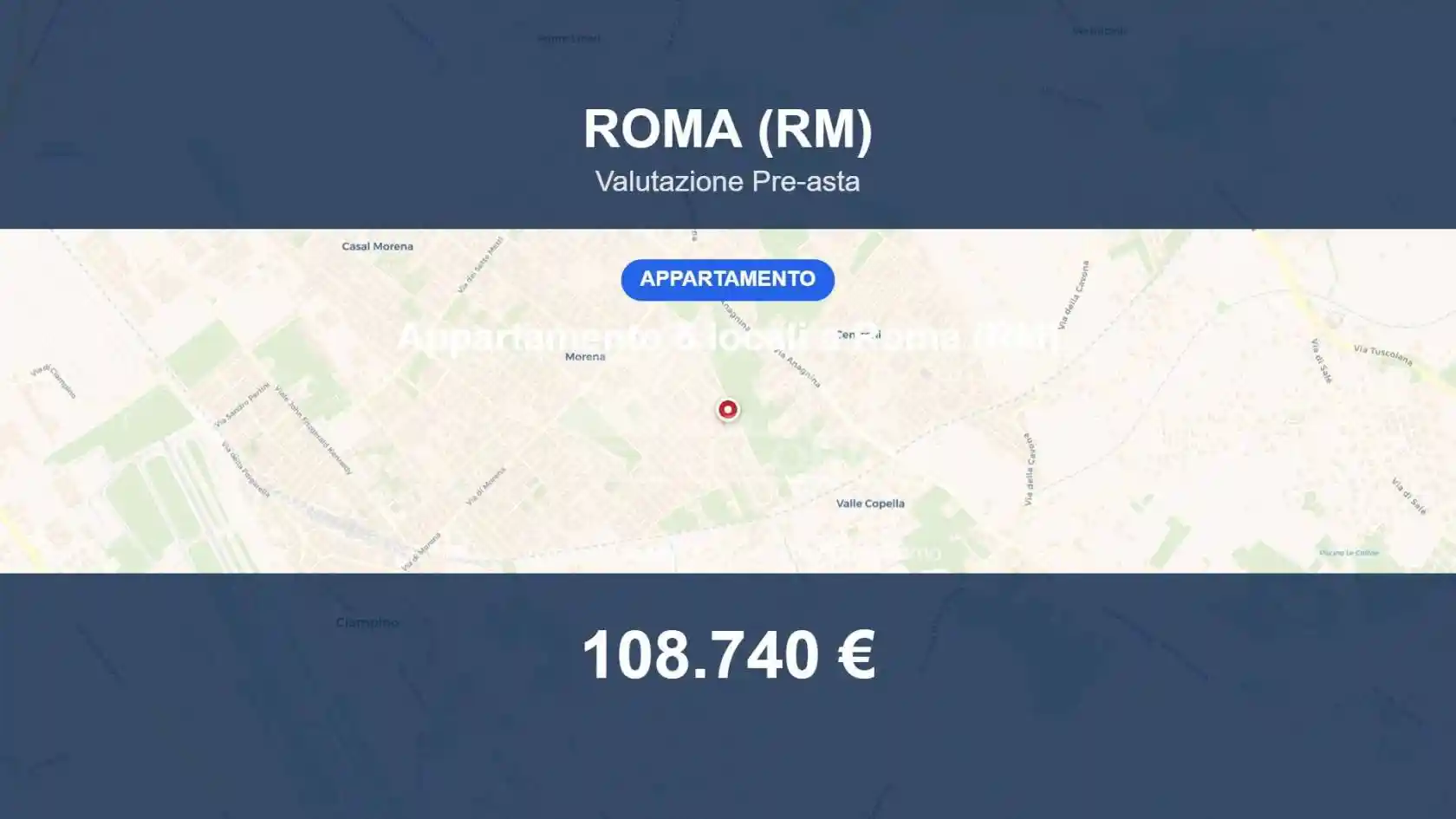 Appartamento in vendita a Roma