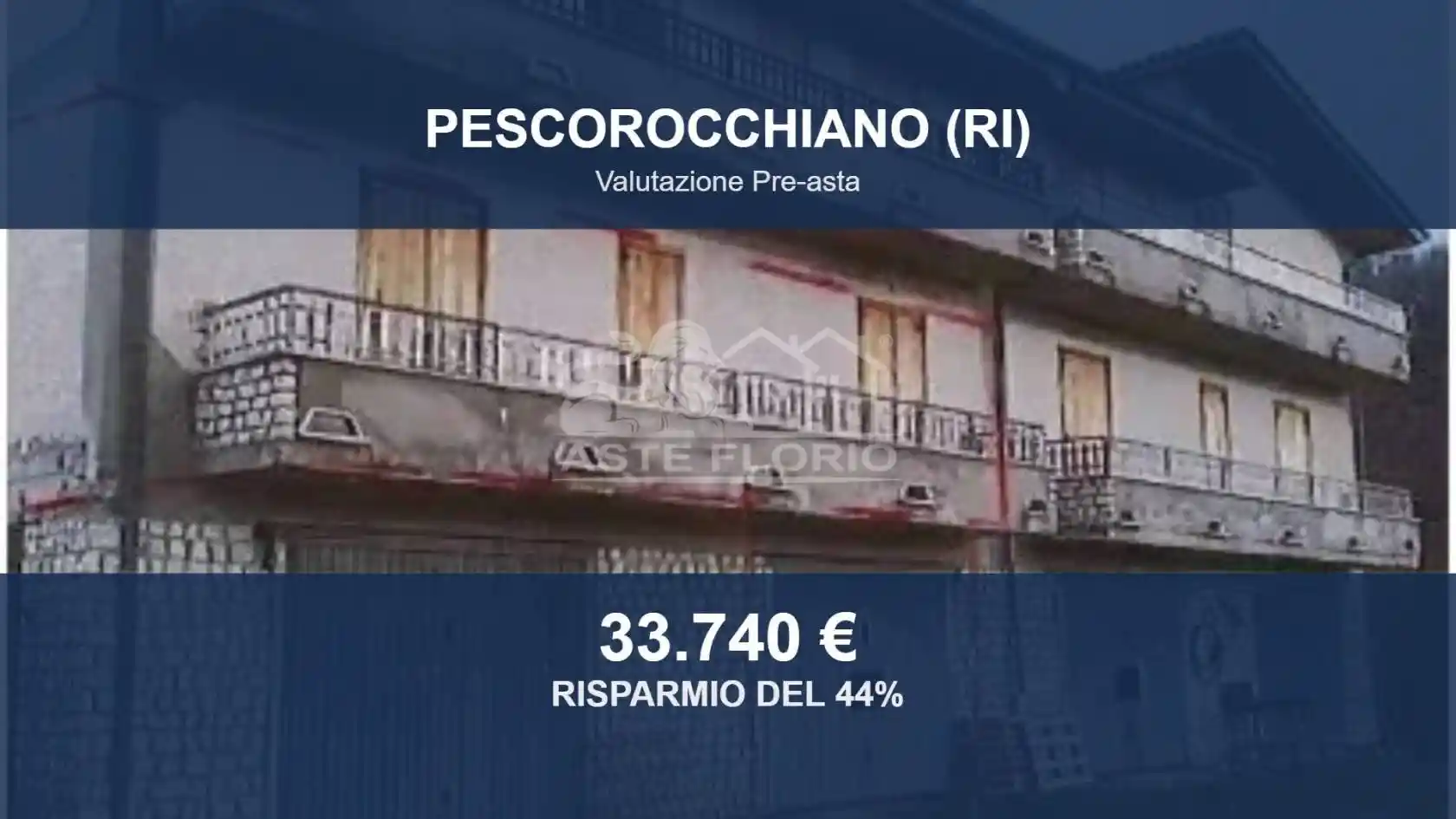 Appartamento in vendita a Pescorocchiano