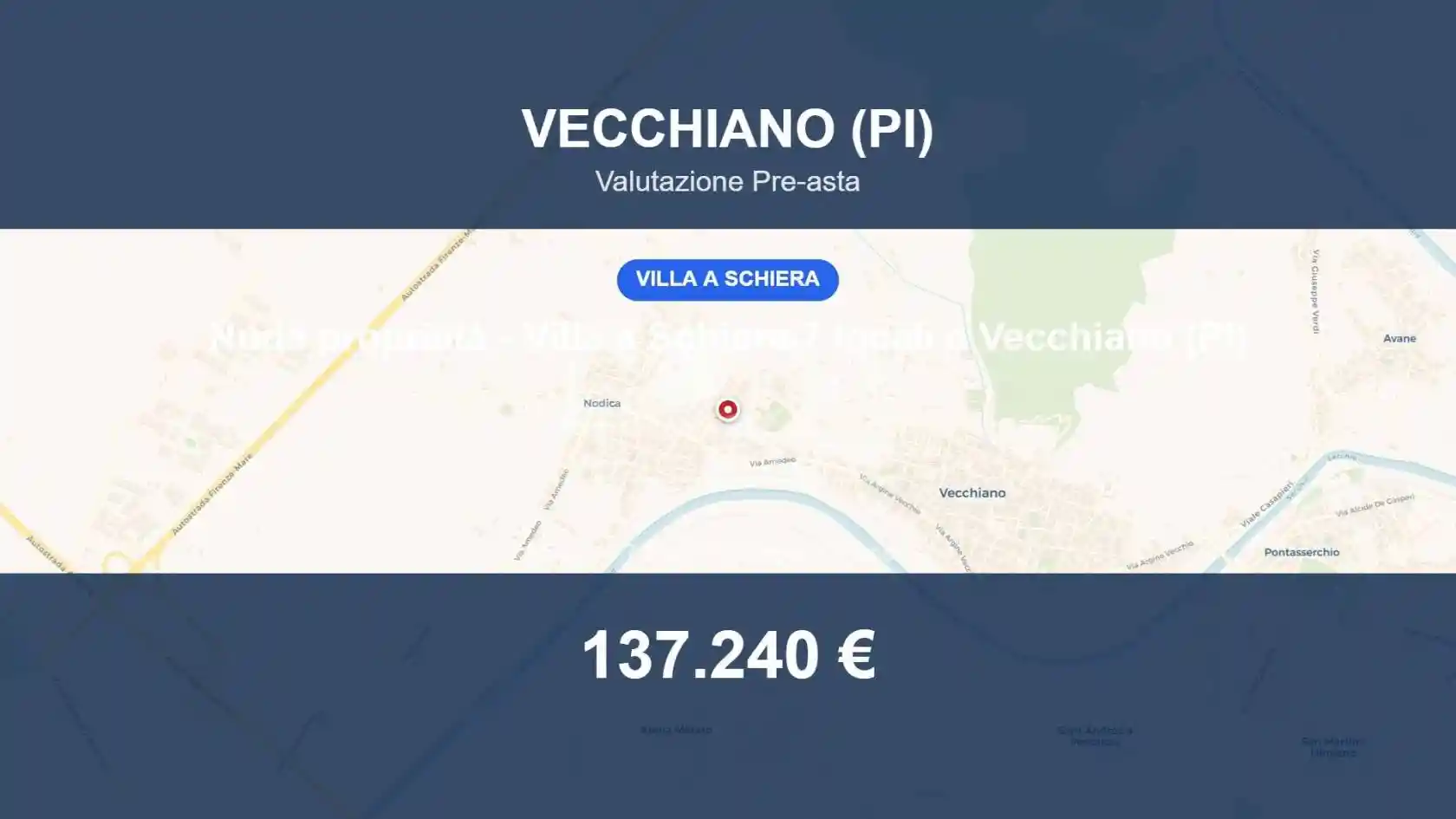 Villetta a schiera in vendita a Vecchiano