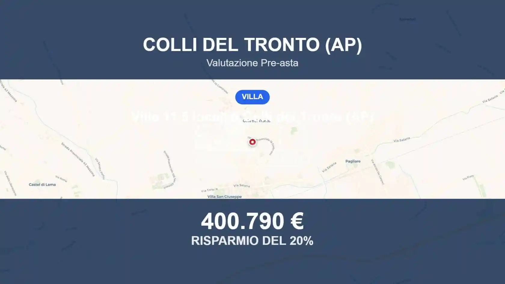 Villa in vendita a Colli del Tronto