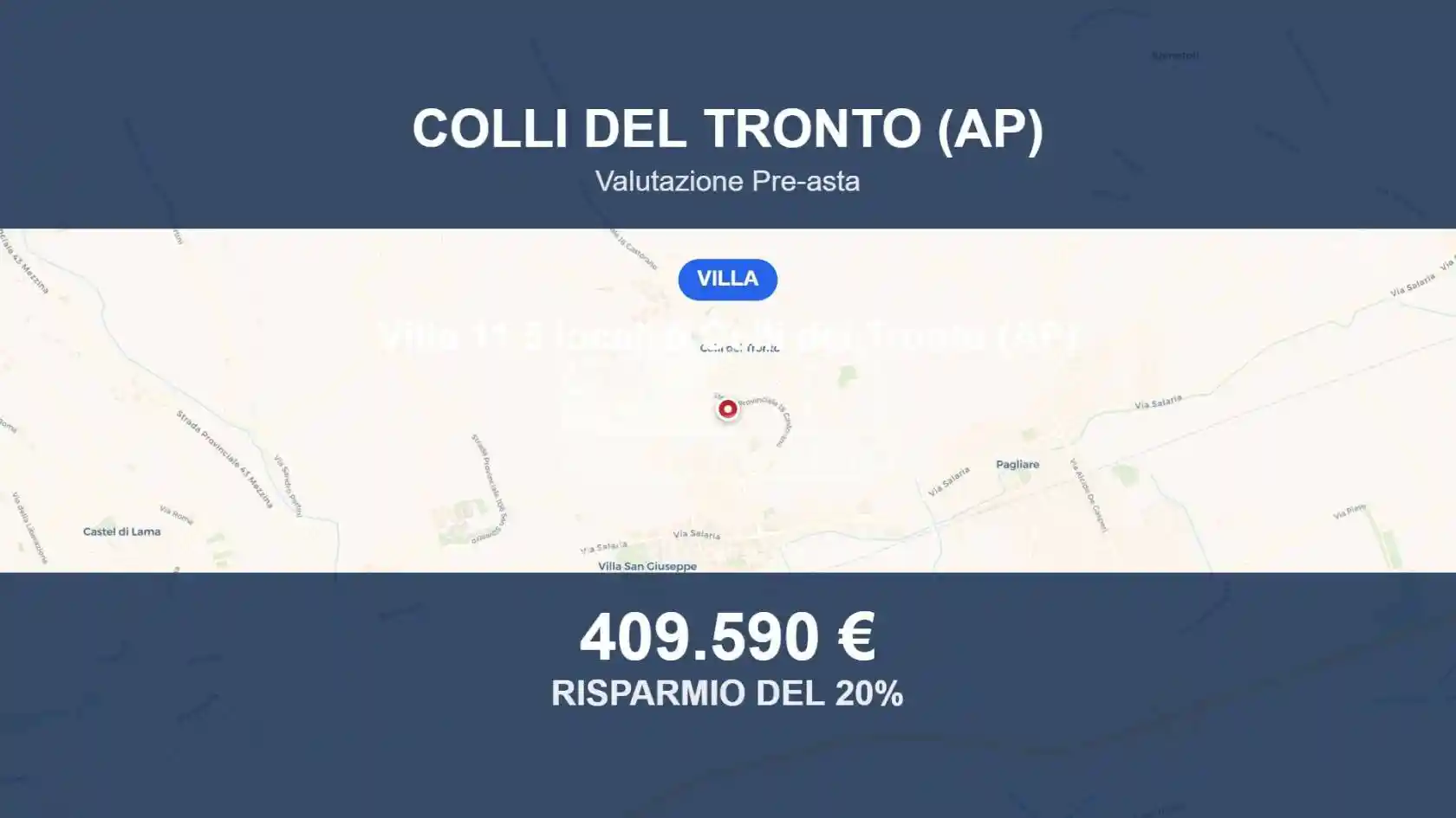 Villa in vendita a Colli del Tronto