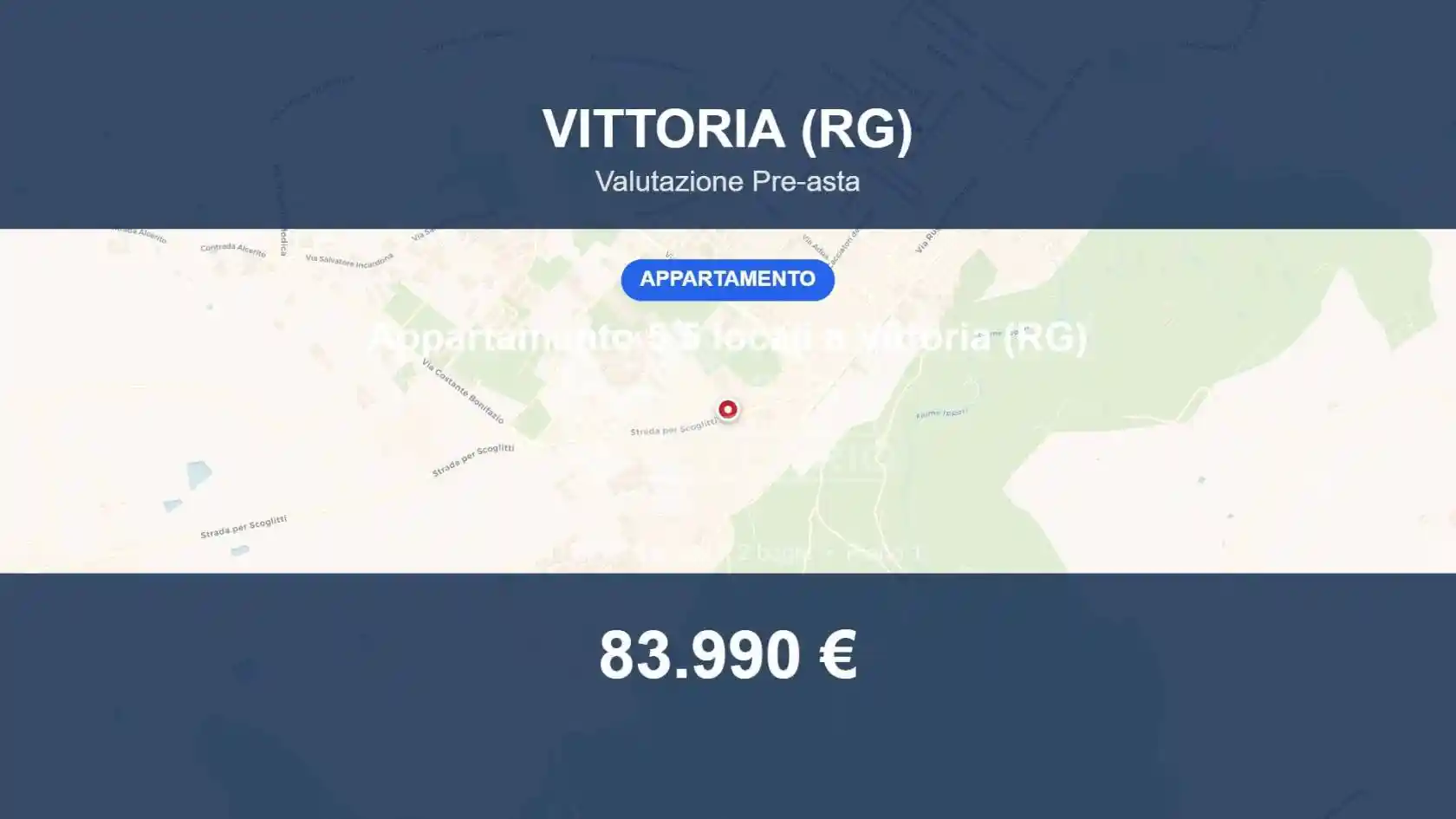 Appartamento in vendita a Vittoria