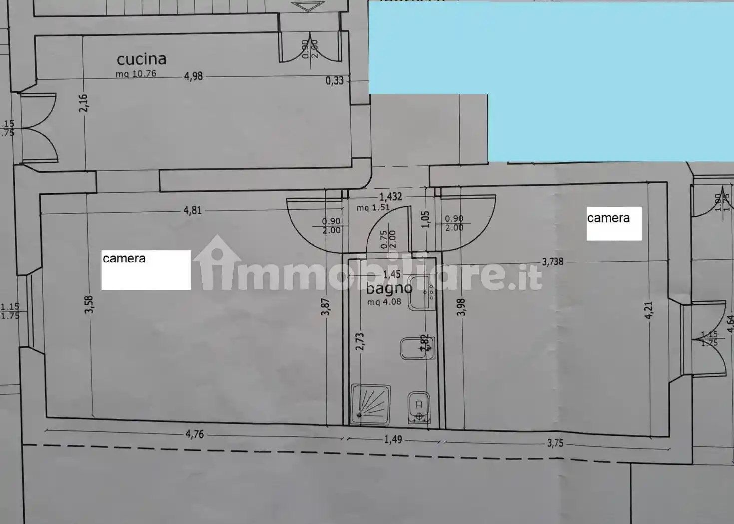 Appartamento in affitto a Pisa