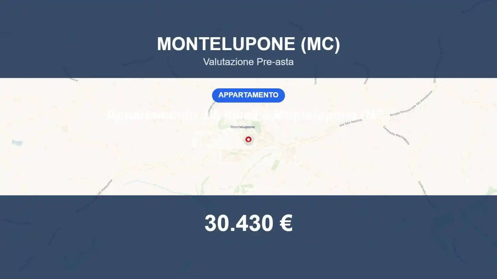 Appartamento in vendita a Montelupone