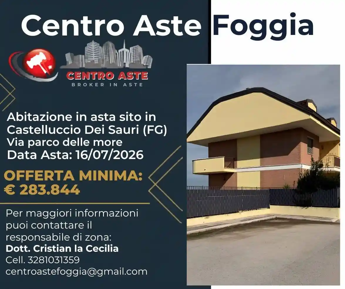Appartamento in vendita a Castelluccio dei Sauri