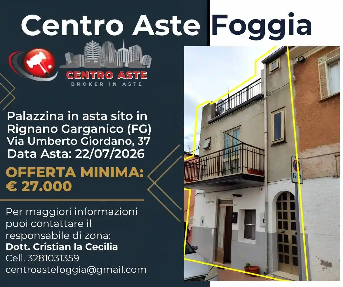 Appartamento in vendita a Rignano Garganico
