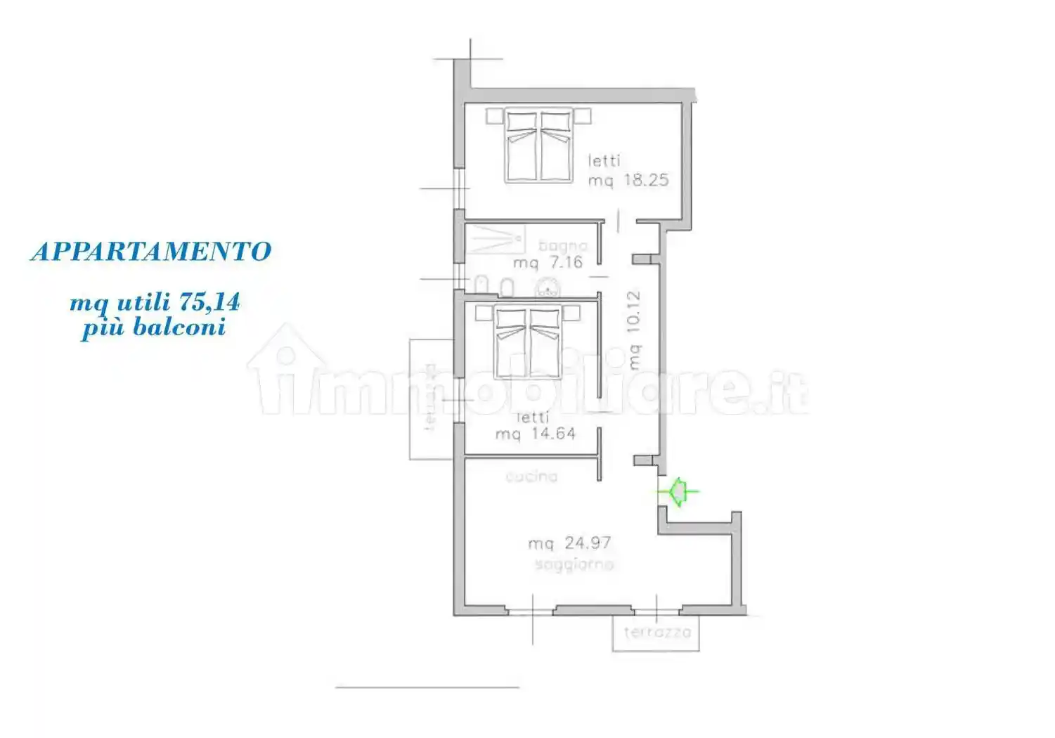 Appartamento in vendita a Dicomano