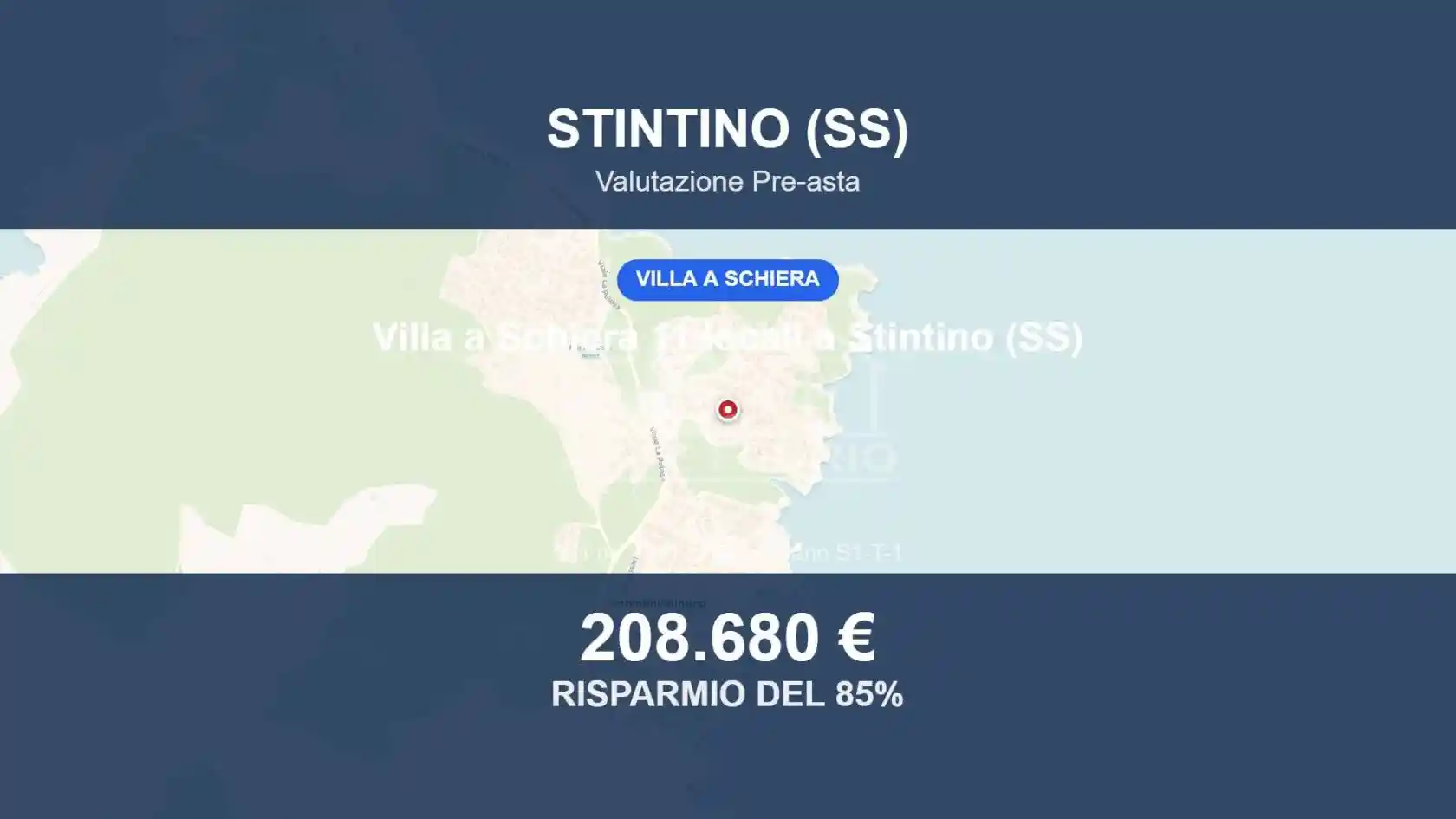 Villetta a schiera in vendita a Stintino